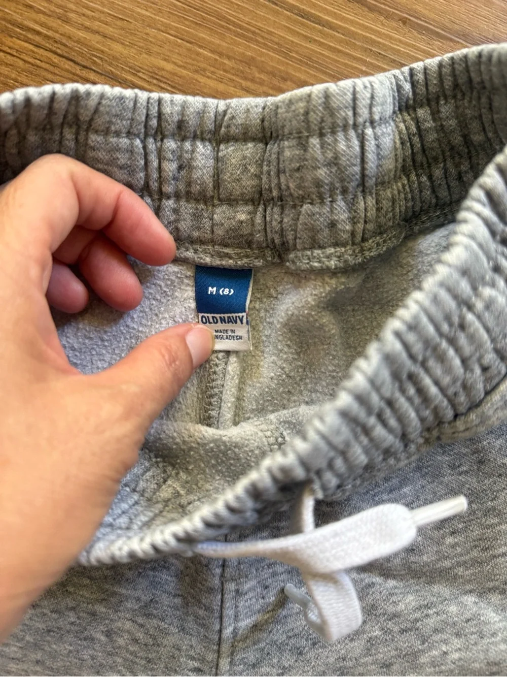 Old Navy Heather Gray Drawstring Knit Shorts